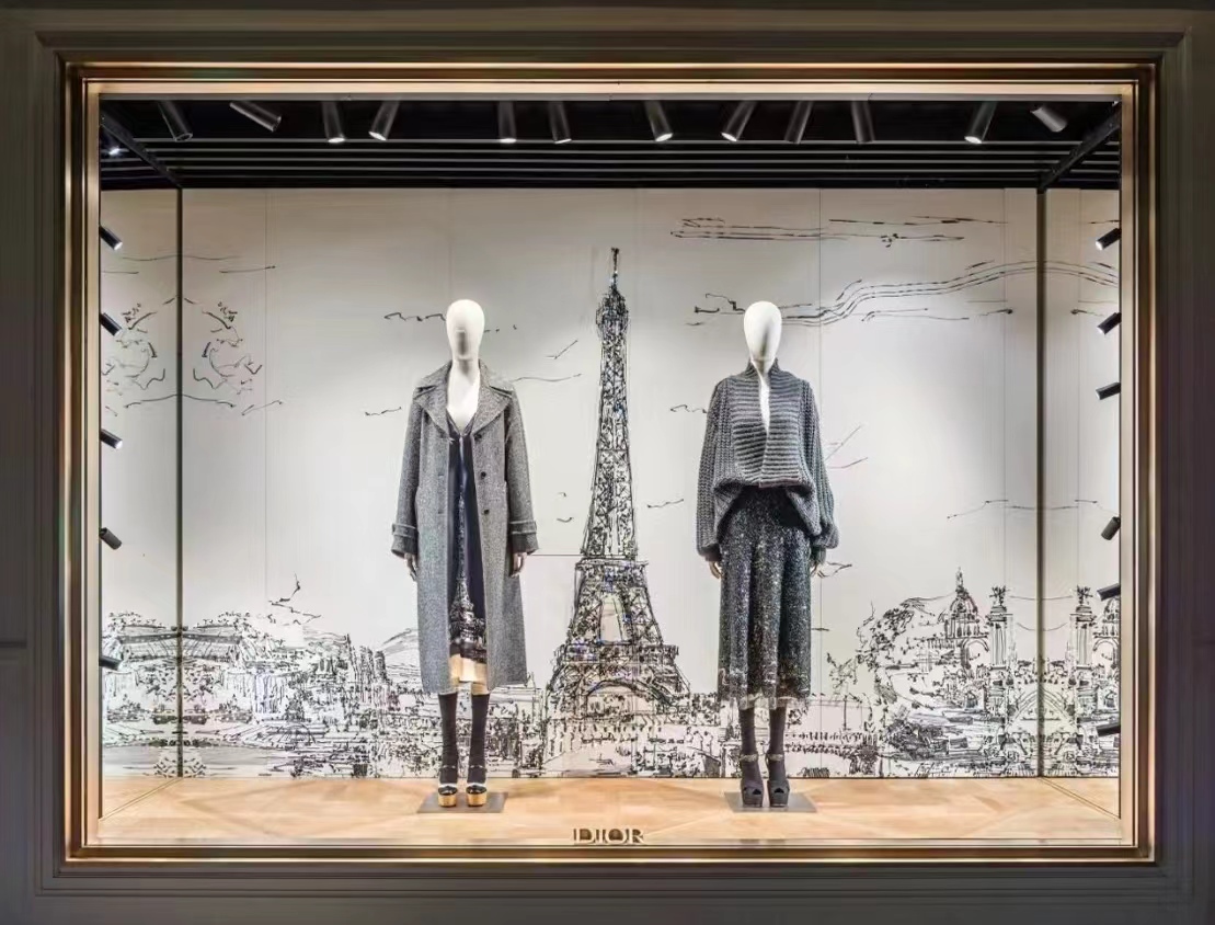 window display, store props, display props, show window design, retail window display